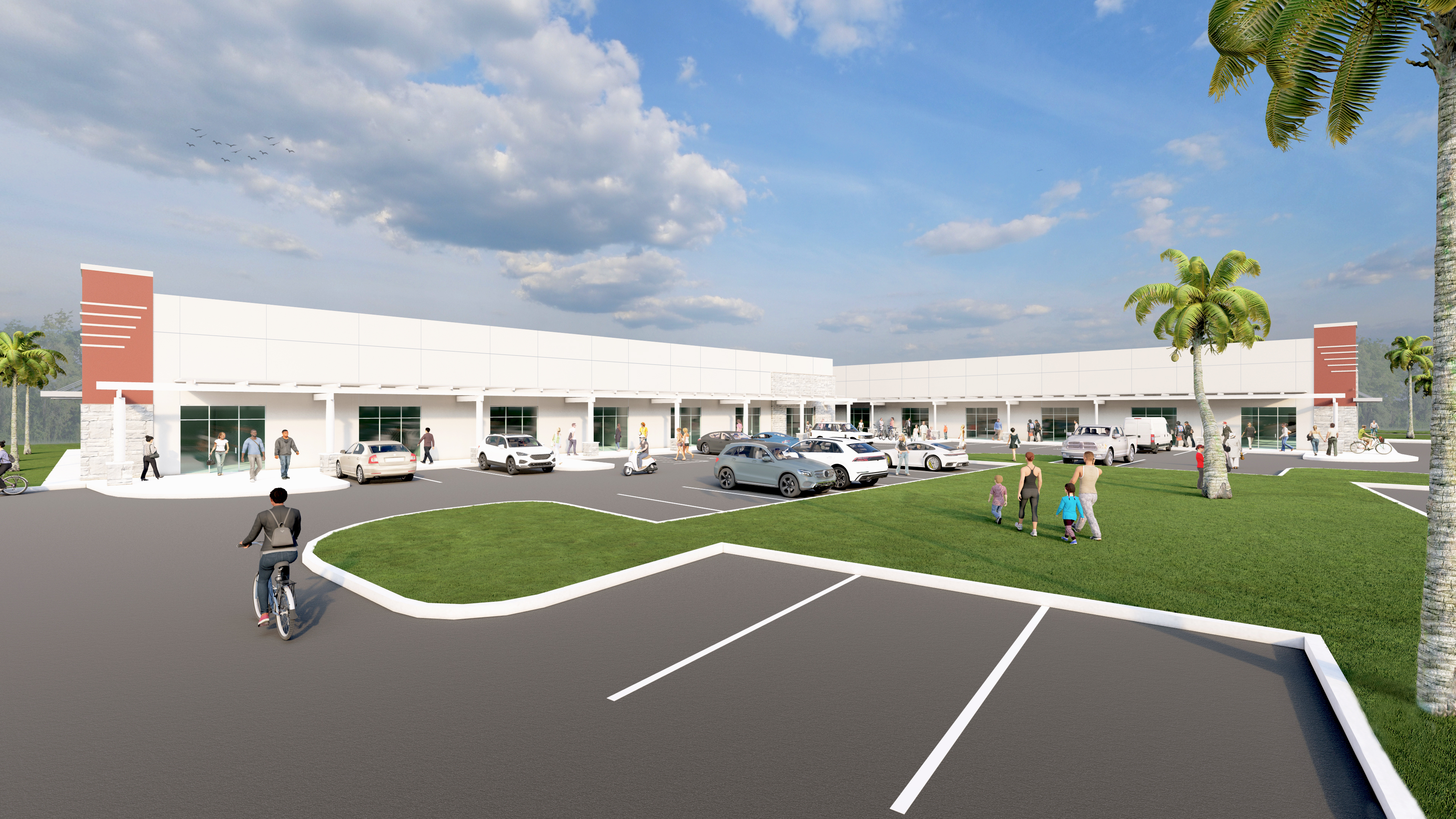 Pensacola Mixed-Use streetscape